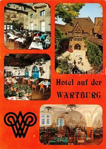 AK / Ansichtskarte Eisenach Thueringen Hotelrestaurant Wartburg  Kat. Eisenach