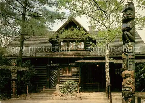 AK / Ansichtskarte Radebeul Karl May Museum Blockhauseingang Kat. Radebeul