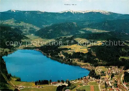 AK / Ansichtskarte Titisee Fliegeraufnahme Feldberg Kat. Titisee Neustadt