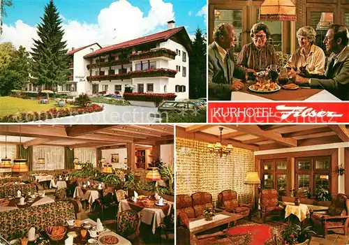 AK / Ansichtskarte Fuessen Allgaeu Kurhotel Filser Kat. Fuessen