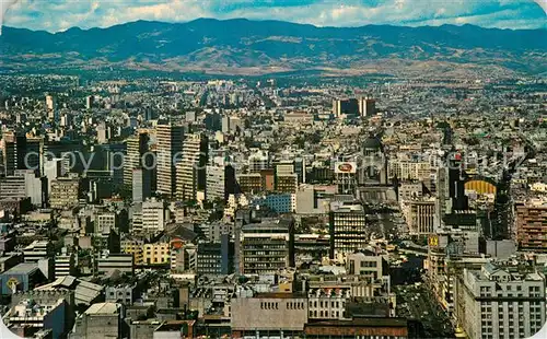 AK / Ansichtskarte Mexico City Vista Panoramica desde La Torre Latino Americans mirando al Oeste Kat. Mexico