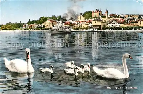 AK / Ansichtskarte Nyon VD Le Chateau Kat. Nyon