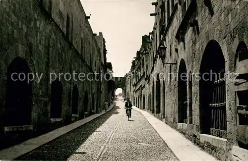 AK / Ansichtskarte Rhodos Rhodes aegaeis Die Kittergasse Kat. 