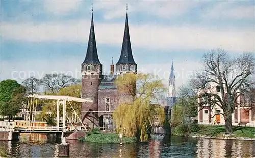 AK / Ansichtskarte Delft Oostpoort Century Gate Kat. Delft