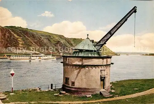 AK / Ansichtskarte Andernach Historischer Kran Kat. Andernach