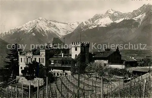 AK / Ansichtskarte Merano Suedtirol Castel Rametz Kat. Merano