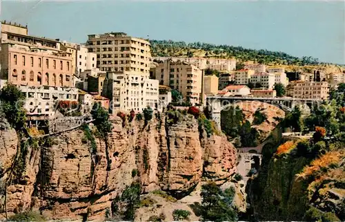 AK / Ansichtskarte Constantine Pont dEl Kantara et Gorges du Rhumel Kat. Algerien