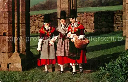 AK / Ansichtskarte Trachten England Welsh Folk Dancers 