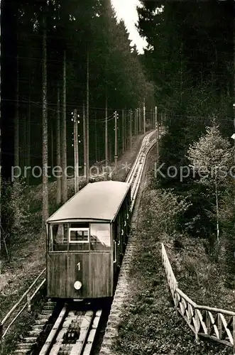 AK / Ansichtskarte Bergbahn Wildbad Schwarzwald  Kat. Bergbahn