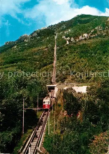 AK / Ansichtskarte Bergbahn Santuario di Montevergine Funicolare  Kat. Bergbahn