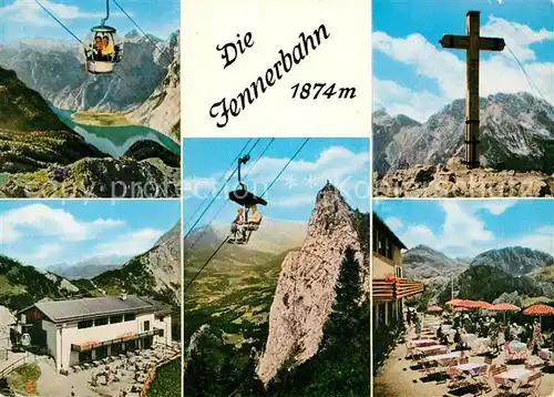 AK / Ansichtskarte Seilbahn Jenner Sessellift Gipfelkreuz  Kat. Bahnen