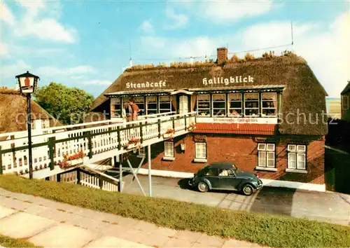 AK / Ansichtskarte Nordstrand Strandcafe Halligblick Kat. Nordstrand