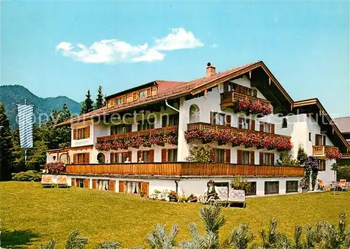 AK / Ansichtskarte Bad Wiessee Hotel garni Bildstein Kat. Bad Wiessee