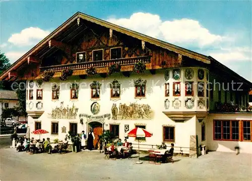 AK / Ansichtskarte Bernau Chiemsee Gasthof zum alten Wirt  Kat. Bernau a.Chiemsee