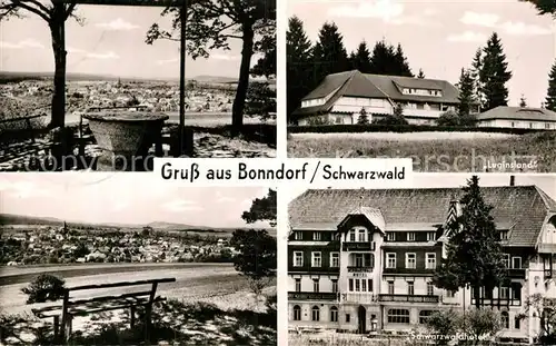 AK / Ansichtskarte Bonndorf Schwarzwald Lindenbuck Luginsland Schwarzwaldhotel Kat. Bonndorf