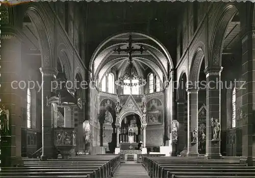 AK / Ansichtskarte Bonndorf Schwarzwald Kircheninneres Kat. Bonndorf