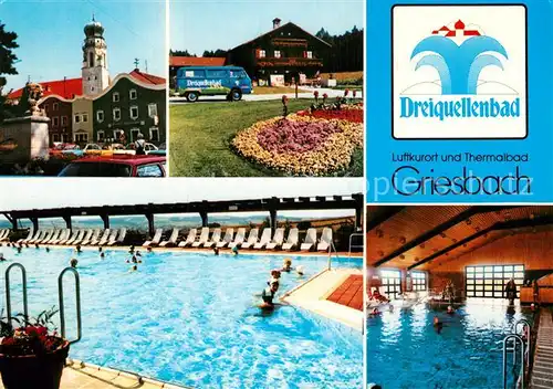 AK / Ansichtskarte Bad Griesbach Rottal Luftkurort Thermalbad Dreiquellenbad Kat. Bad Griesbach i.Rottal