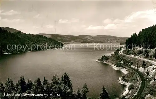 AK / Ansichtskarte Schluchsee Panorama Schwarzwald Kat. Schluchsee