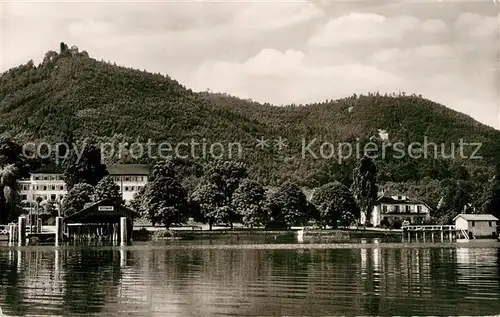 AK / Ansichtskarte Bodman Bodensee Hotel Linde mit Sommerhaus am Seeufer