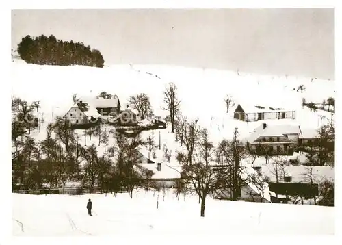 AK / Ansichtskarte Lippein Skiparadies Draberbusch Winterpanorama