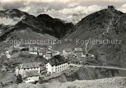 AK / Ansichtskarte Passo dello Stelvio verso Piz Umbrail e Svizzera Stilfserjoch Kat. Italien
