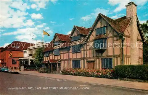 AK / Ansichtskarte Stratford Upon Avon Shakespeares Birthplace and Centre Kat. Grossbritannien