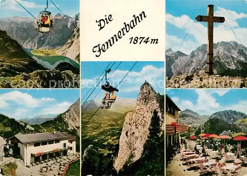 AK / Ansichtskarte Seilbahn Sessellift Jenner Gipfelkreuz Kat. Bahnen