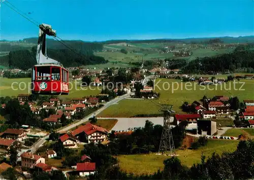 AK / Ansichtskarte Seilbahn Hochfelln Bergen  Kat. Bahnen