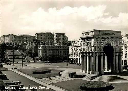 AK / Ansichtskarte Genova Genua Liguria Piazza della Vittoria Kat. Genova