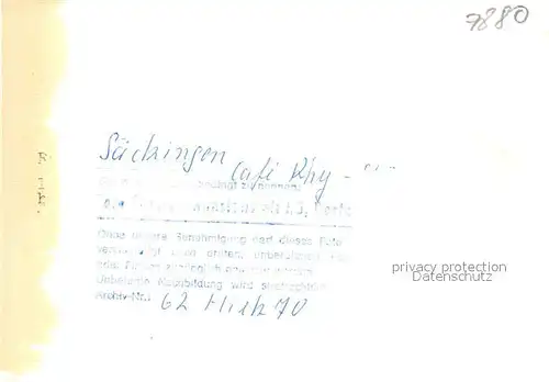 AK / Ansichtskarte Bad Saeckingen Cafe Rhy Stuebli Kat. Bad Saeckingen