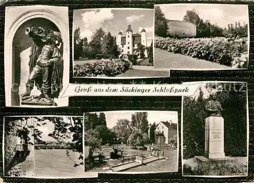 AK / Ansichtskarte Bad Saeckingen Schlosspark Kat. Bad Saeckingen