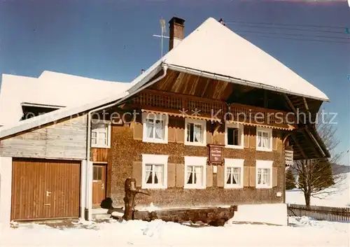 AK / Ansichtskarte Bernau Schwarzwald Hans Thoma Geburtshaus Kat. Bernau im Schwarzwald