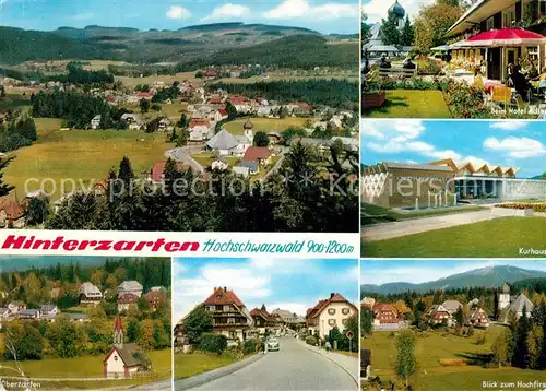 AK / Ansichtskarte Hinterzarten Gesamtansicht Kurhaus Hochfirst Teilansicht  Kat. Hinterzarten