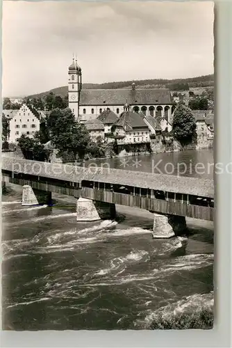 AK / Ansichtskarte Bad Saeckingen Rheinbruecke Kat. Bad Saeckingen