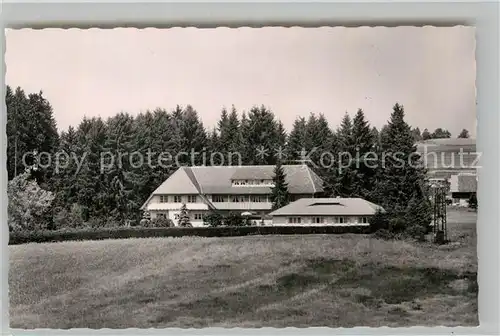 AK / Ansichtskarte Bonndorf Schwarzwald Kinderkurheim Luginsland Kat. Bonndorf