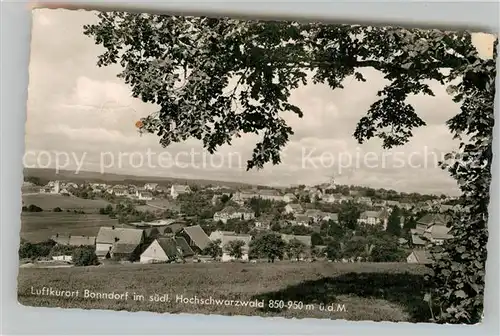 AK / Ansichtskarte Bonndorf Schwarzwald Teilansicht  Kat. Bonndorf