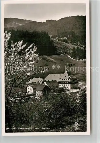 AK / Ansichtskarte Lenzkirch Hotel Hirschen Kat. Lenzkirch