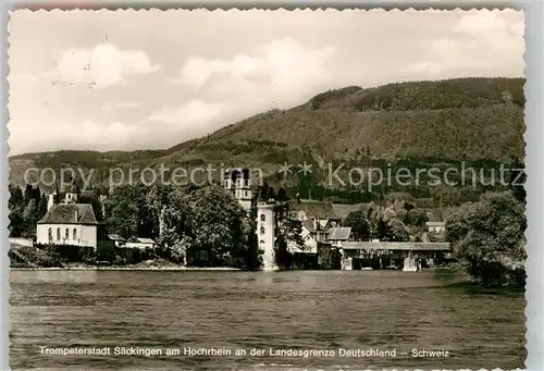 AK / Ansichtskarte Bad Saeckingen Muenster Schloss Rhein Kat. Bad Saeckingen