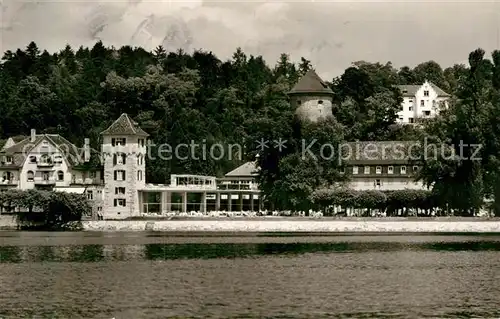 AK / Ansichtskarte ueberlingen Bodensee Kurgarten Kurhaus Gallerturm Kat. ueberlingen