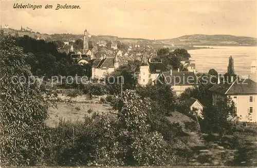 AK / Ansichtskarte ueberlingen Bodensee Panorama Kat. ueberlingen