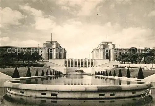 AK / Ansichtskarte Paris et ses merveilles Palais de Chaillot Jardins Kat. Paris