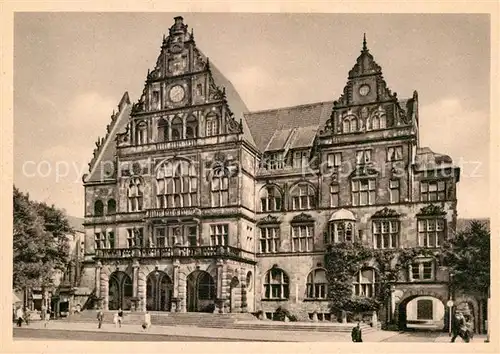 AK / Ansichtskarte Bielefeld Rathaus Kat. Bielefeld