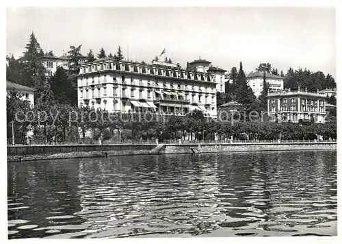 AK / Ansichtskarte Lugano Lago di Lugano Hotel Splendide