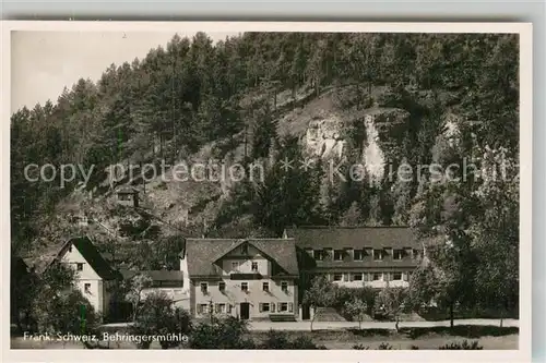 AK / Ansichtskarte Behringersmuehle Gasthof Kat. Goessweinstein