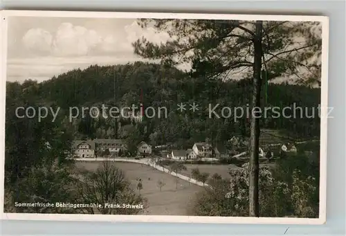 AK / Ansichtskarte Behringersmuehle Panorama Kat. Goessweinstein