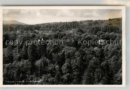 AK / Ansichtskarte Burggaillenreuth Oberfranken Panorama Kat. Ebermannstadt