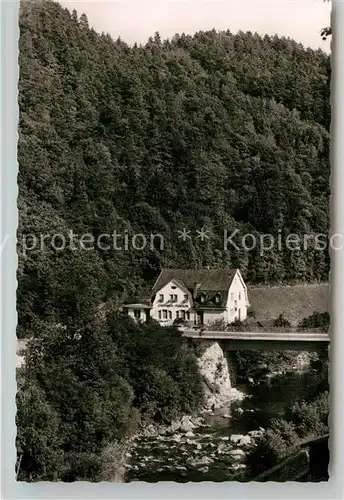 AK / Ansichtskarte Tiefenstein Albtal Gasthaus Pension Post Kat. Goerwihl