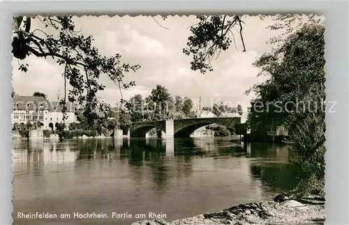 AK / Ansichtskarte Rheinfelden Baden Rheinbruecke Kat. Rheinfelden (Baden)