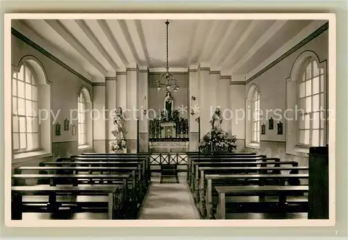 AK / Ansichtskarte Tiefenstein Albtal Kapelle Chorraum Kat. Goerwihl