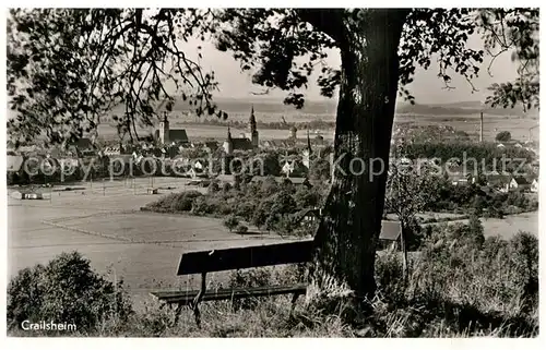 AK / Ansichtskarte Crailsheim Teilansicht  Kat. Crailsheim